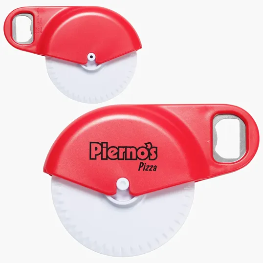 Ariel Napoli Pizza Cutter with Bottle Opener — view 5