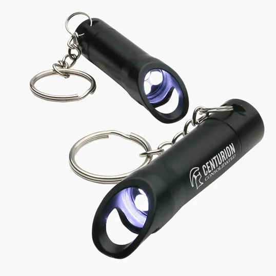 Ariel Aluminum LED Opener Key Chain — view 2