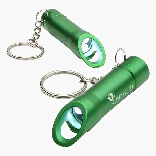 Ariel Aluminum LED Opener Key Chain — view 4