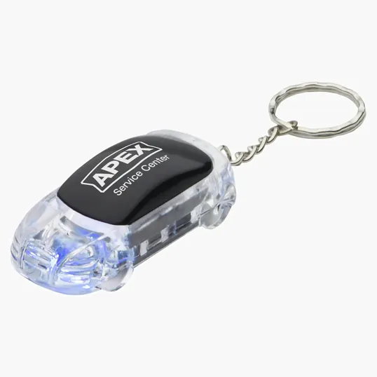 Ariel Flashing Car Key Chain — view 2