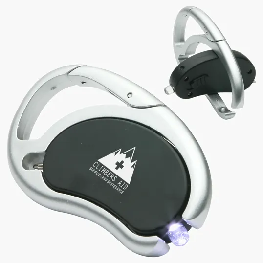 Ariel Carabiner Swivel LED Light & Pen — view 2