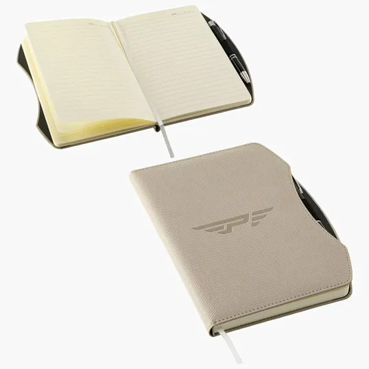 Arc Hardcover Journal with Pen — view 2