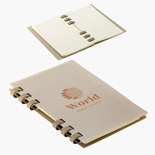 Campus 6-Ring Notebook with REPREVE® Recycled Polypropylene Cover — view 4