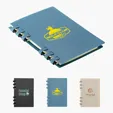 Campus 6-Ring Notebook with REPREVE® Recycled Polypropylene Cover