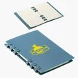 Campus 6-Ring Notebook with REPREVE® Recycled Polypropylene Cover — view 3
