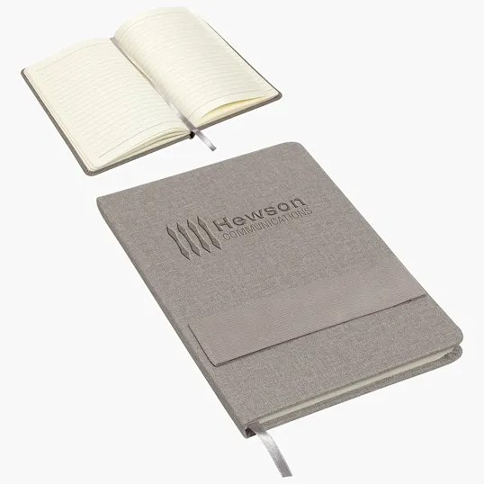 Council Textured Journal with Phone + Pen Holder — view 3