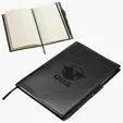 Ariel Conclave Refillable Leatherette Journal with Pen — view 2