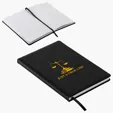 Ariel Draftsman Padded Hardcover Journal with Grid-Lined Paper — view 2