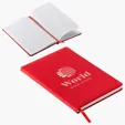 Ariel Draftsman Padded Hardcover Journal with Grid-Lined Paper — view 5