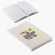 Ariel Draftsman Padded Hardcover Journal with Grid-Lined Paper — view 6