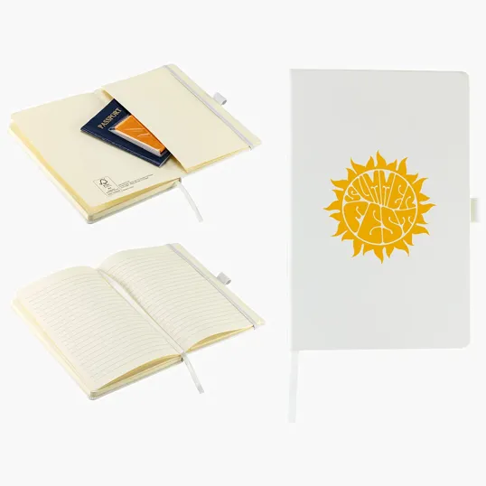 Elan Hardcover Journal with Pen Loop and Inner Pocket — view 6