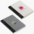 Ariel Executive FSC® Journal with Textured Grommet Spine
