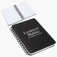 Ariel Hefty Hardcover Spiral Notebook — view 2