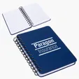 Ariel Hefty Hardcover Spiral Notebook — view 3