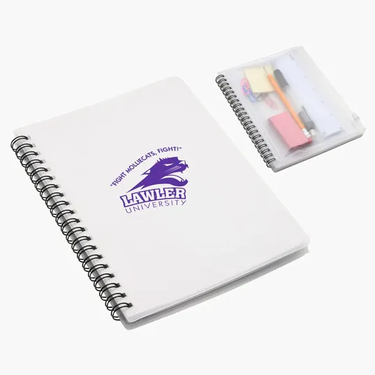 Ariel Hardcover Notebook with Pouch — view 4