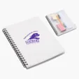 Ariel Hardcover Notebook with Pouch — view 4