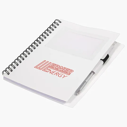 Ariel Note-It Spiral Memo Book with Pen — view 4