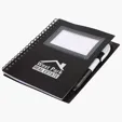 Ariel Note-It Spiral Memo Book with Pen — view 2