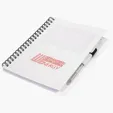 Ariel Note-It Spiral Memo Book with Pen — view 4