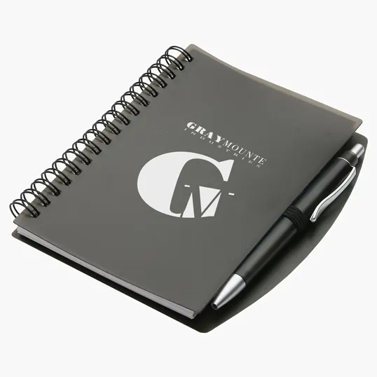 Ariel Hardcover Notebook & Pen Set — view 2