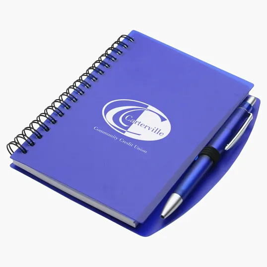 Ariel Hardcover Notebook & Pen Set — view 3