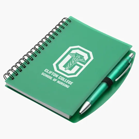 Ariel Hardcover Notebook & Pen Set — view 5