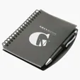 Ariel Hardcover Notebook & Pen Set — view 2