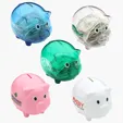 Ariel Piggy Bank
