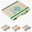 Ariel Prairie Fragrant Grass Recycled Spiral Notebook with Pen
