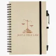 Ariel Prairie Fragrant Grass Recycled Spiral Notebook with Pen — view 2