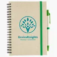 Ariel Prairie Fragrant Grass Recycled Spiral Notebook with Pen — view 3