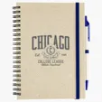 Ariel Prairie Fragrant Grass Recycled Spiral Notebook with Pen — view 4