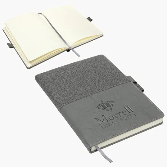 Ariel Quarry Textured Journal with Interlocking Pen Closure — view 3