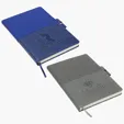Ariel Quarry Textured Journal with Interlocking Pen Closure
