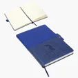 Ariel Quarry Textured Journal with Interlocking Pen Closure — view 2