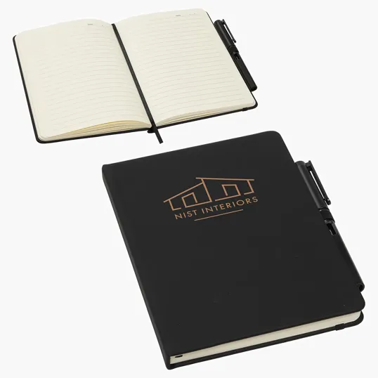 Quorum Soft Touch Journal with Matching Gel Pen — view 2