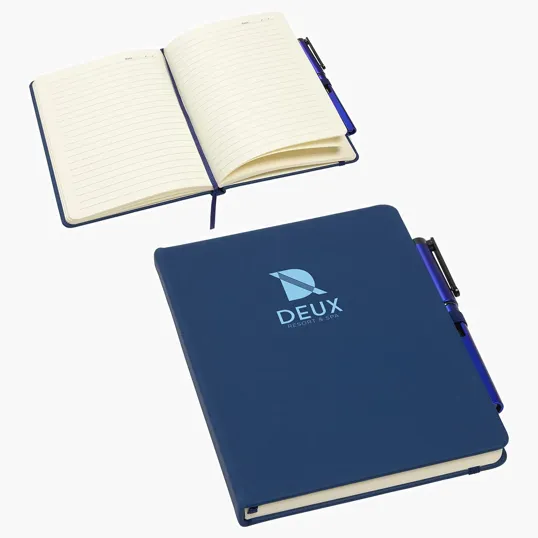 Quorum Soft Touch Journal with Matching Gel Pen — view 4