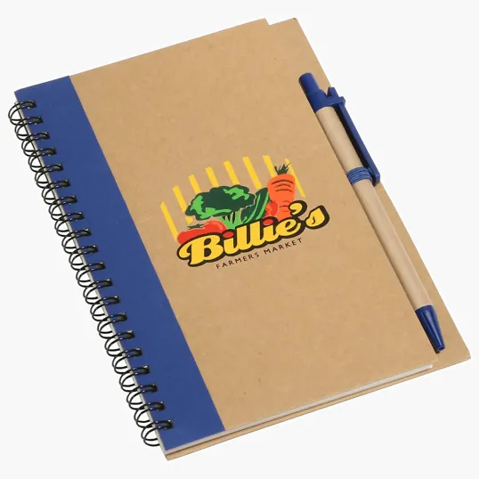 Ariel Promo Write Recycled Notebook with Pen — view 2