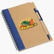 Ariel Promo Write Recycled Notebook with Pen — view 2