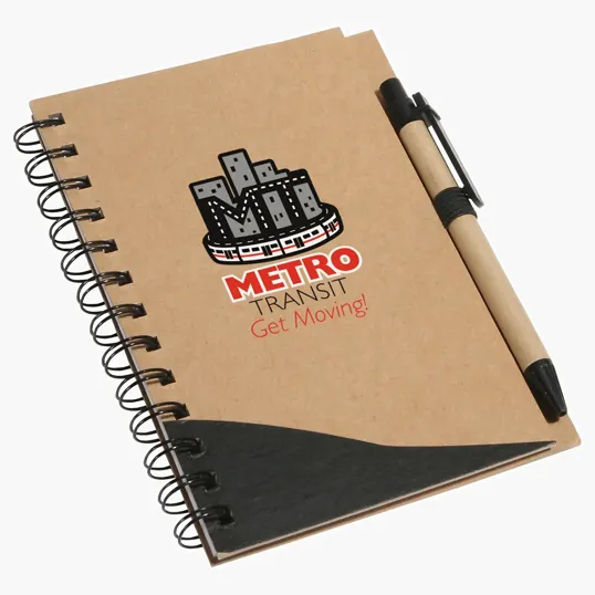 Ariel Recycle Write Notebook & Pen — view 2