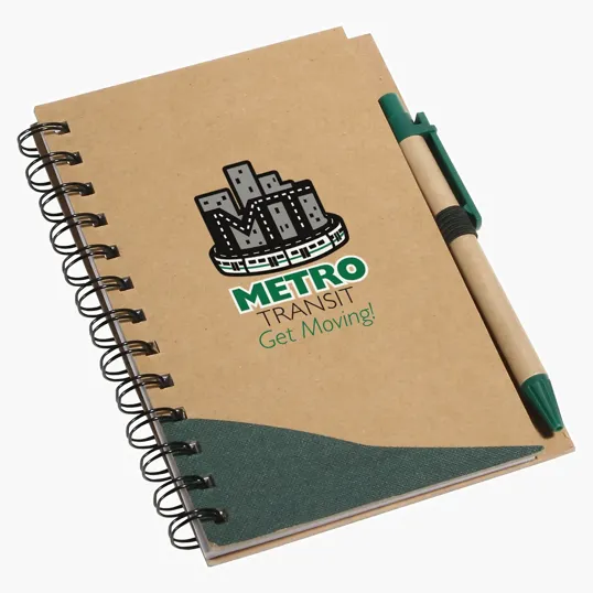 Ariel Recycle Write Notebook & Pen — view 4