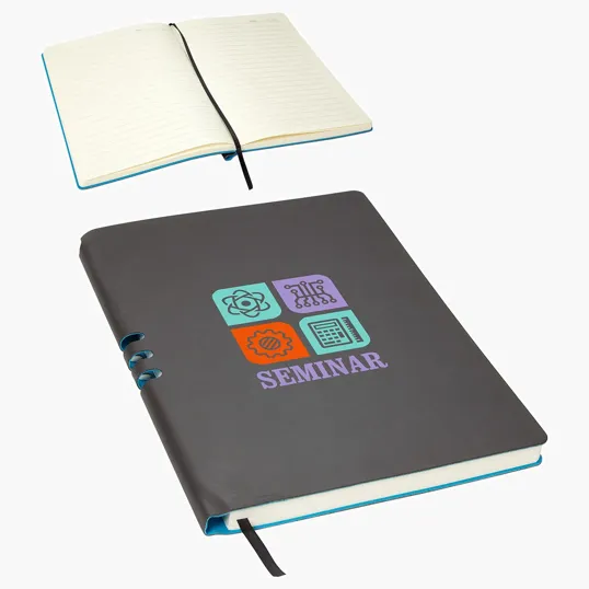 Ariel Seminar Soft-Cover Faux Leatherette Journal — view 2