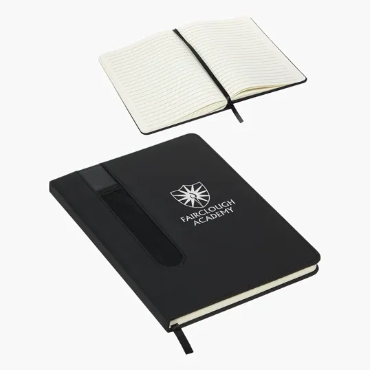 Ariel Soft-Cover Journal with Elastic Pen Holder — view 2
