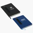 Ariel Soft-Cover Journal with Elastic Pen Holder