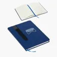 Ariel Soft-Cover Journal with Elastic Pen Holder — view 3