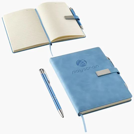 Ariel Thesis Hardcover Journal with Magnetic Closure & Pen — view 6