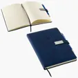 Ariel Thesis Hardcover Journal with Magnetic Closure & Pen — view 2