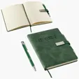 Ariel Thesis Hardcover Journal with Magnetic Closure & Pen — view 3