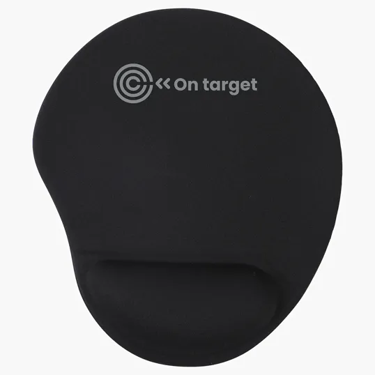 Ariel Wave Non-Slip Mouse Pad with Gel Wrist Rest — view 2