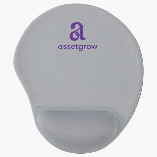 Ariel Wave Non-Slip Mouse Pad with Gel Wrist Rest — view 3
